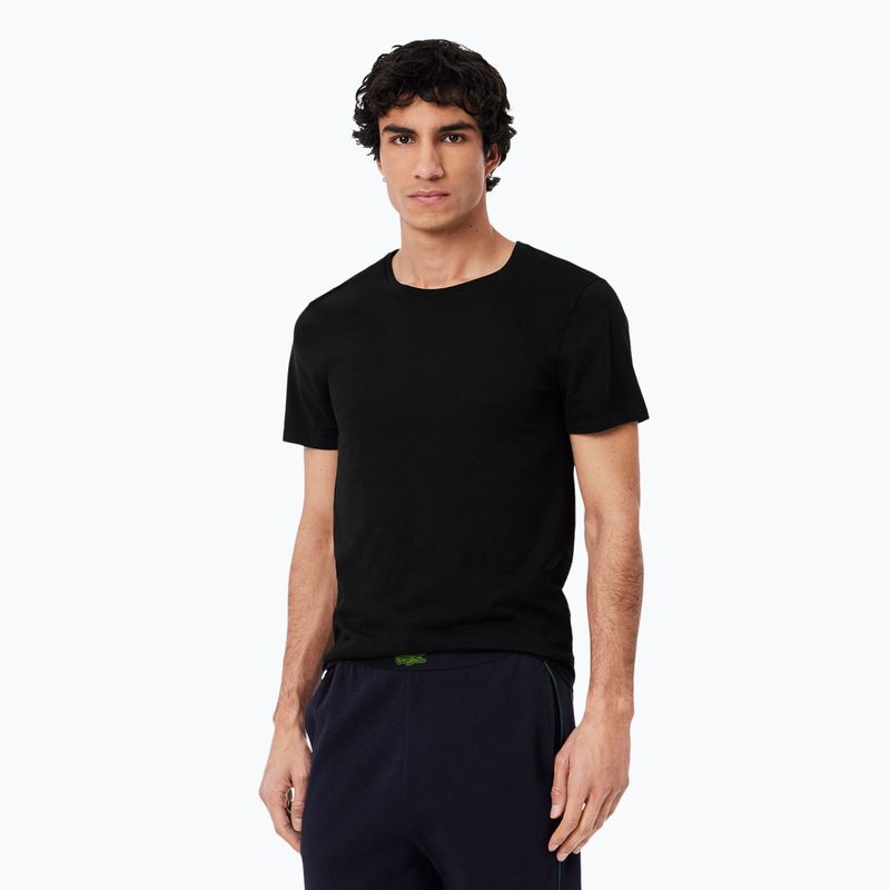 Tricou pentru bărbați Lacoste TH9007 3-bucăți white/silver chine/black 4