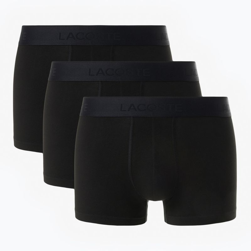 Boxeri pentru bărbați Lacoste 5H2402 3-perechi black