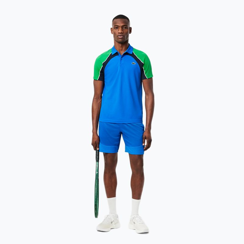 Pantaloni scurți de tenis pentru bărbați Lacoste GH8950 gypsy blue 2