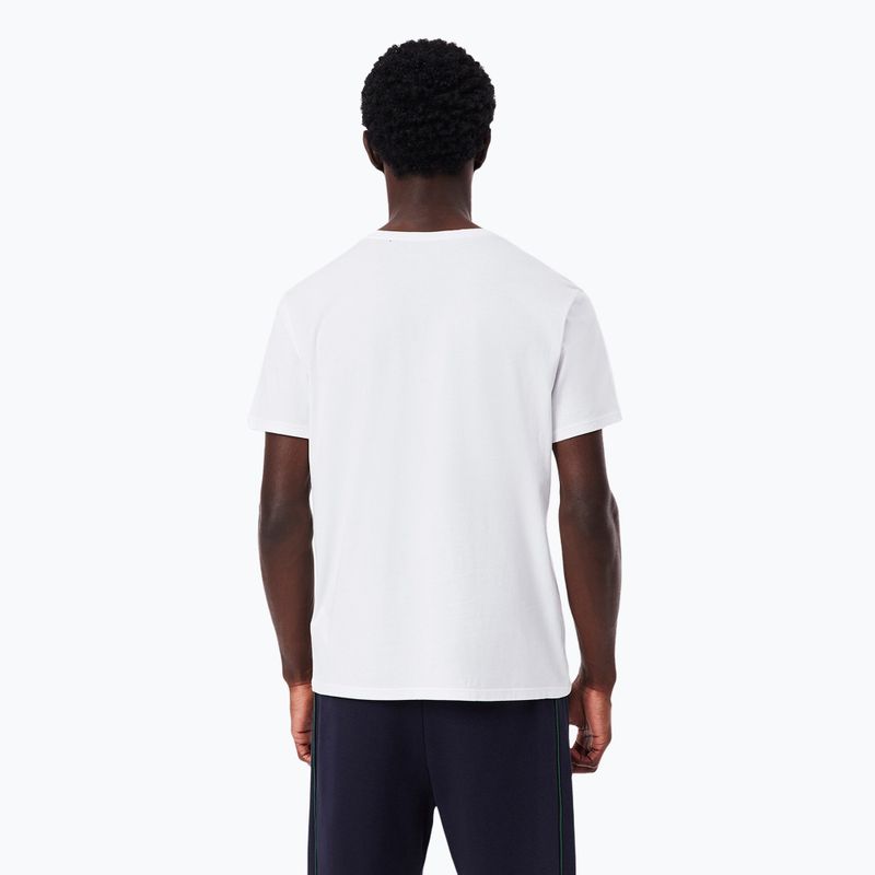 Tricou pentru bărbați Lacoste TH9008 3-bucăți white 3