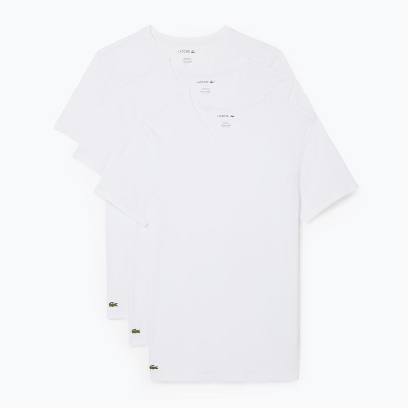 Tricou pentru bărbați Lacoste TH9008 3-bucăți white 5