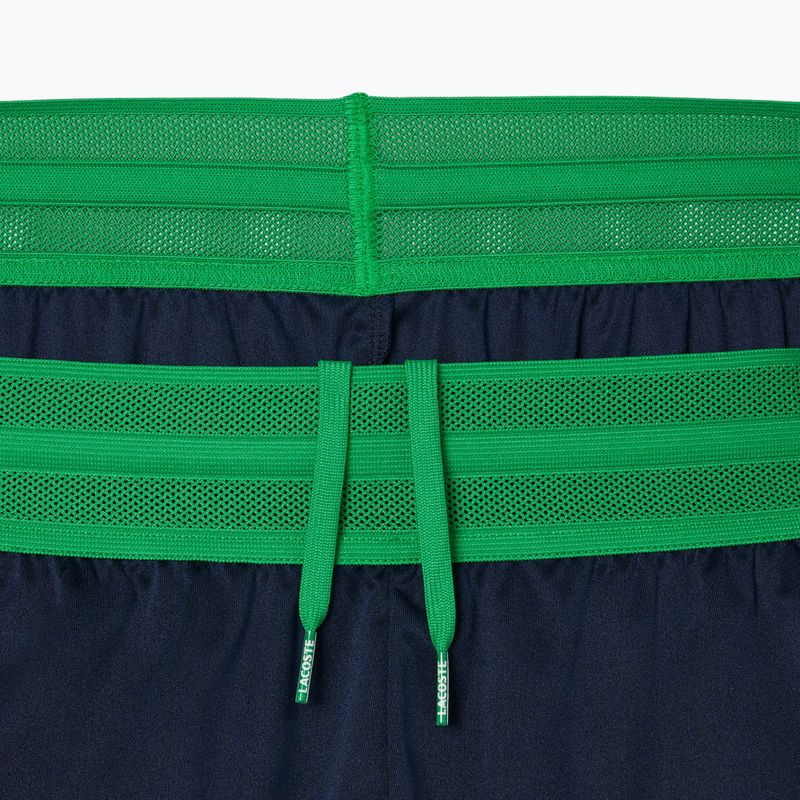 Pantaloni scurți de tenis pentru bărbați Lacoste GH8950 albastru marin 4