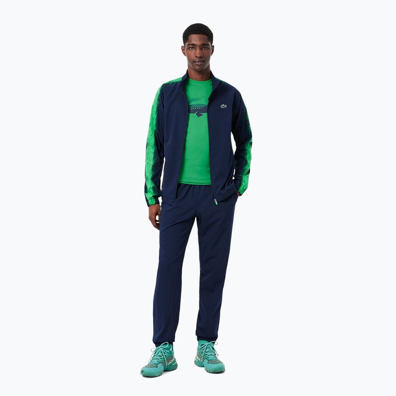 Tricou de tenis pentru bărbați Lacoste TH8970 calathea 2