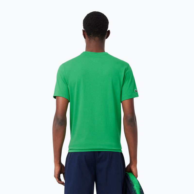 Tricou de tenis pentru bărbați Lacoste TH8970 calathea 3