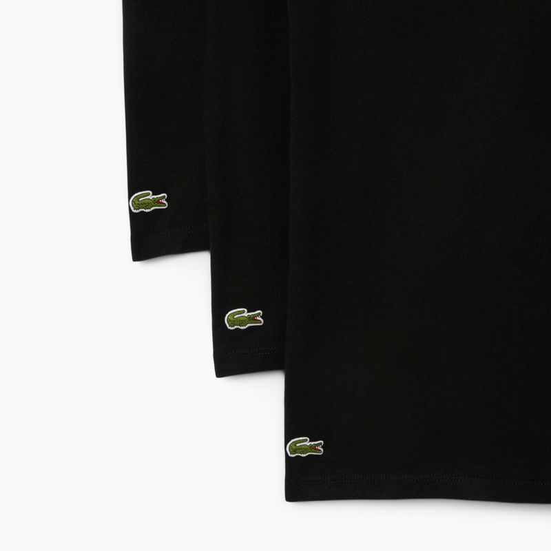 Tricou pentru bărbați Lacoste TH9008 3-bucăți black 6
