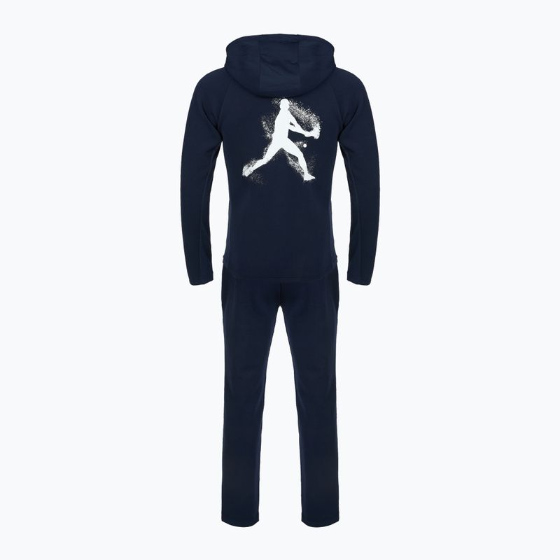 Trening de tenis pentru bărbați Lacoste WH3108 navy blue/navy blue 2