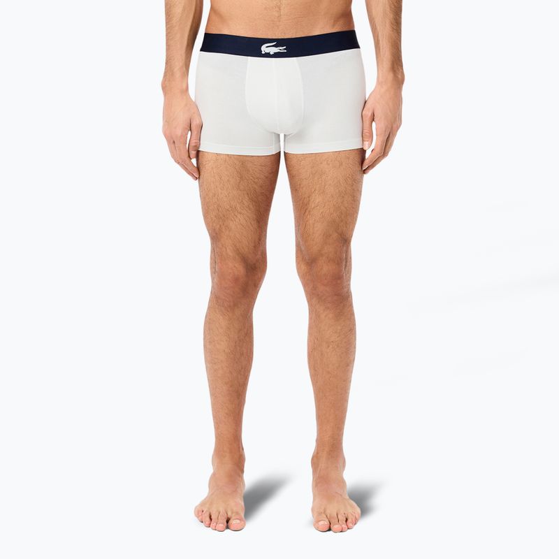 Boxeri pentru bărbați Lacoste 5H1291 3-perechi thyme/navy blue/white 6