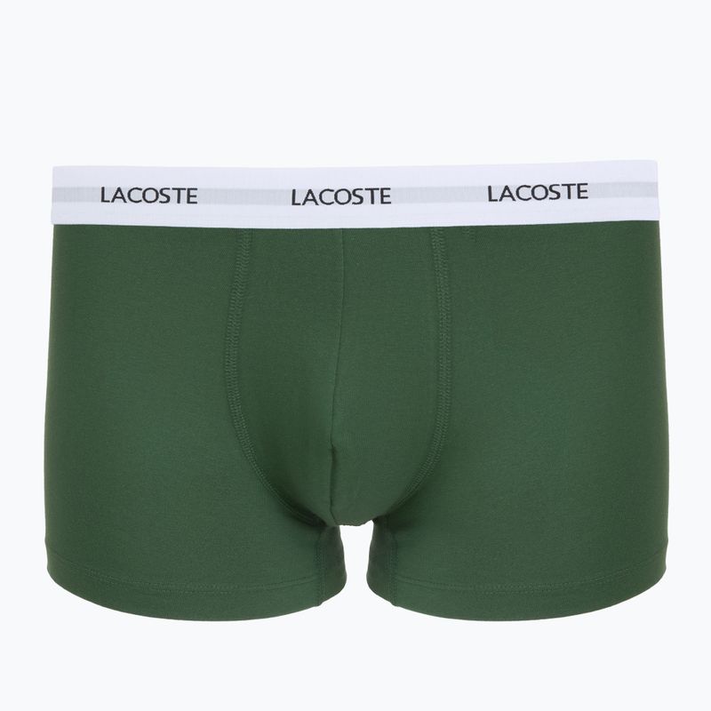 Boxeri pentru bărbați Lacoste 5H5150 3 perechi black/green/navy blue 2