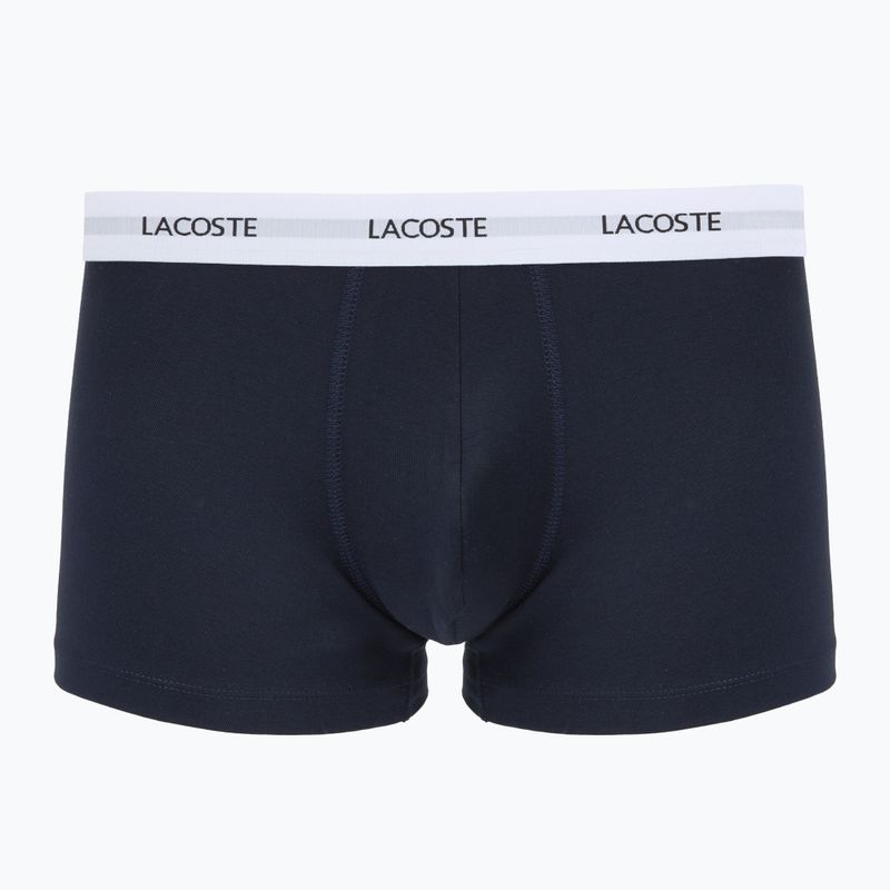 Boxeri pentru bărbați Lacoste 5H5150 3 perechi black/green/navy blue 4