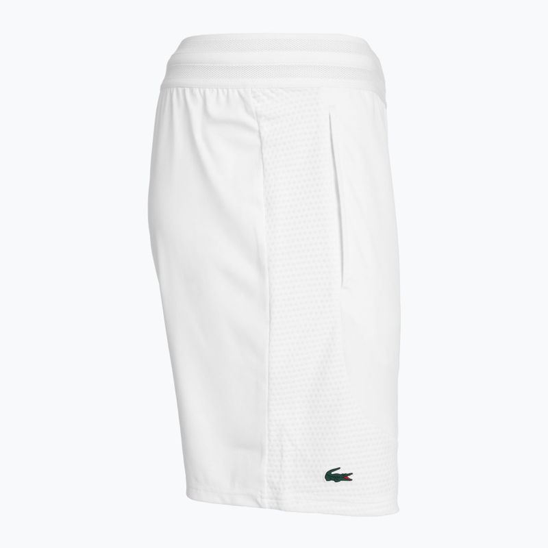 Pantaloni scurți de tenis Lacoste pentru bărbați GH8950 alb 3