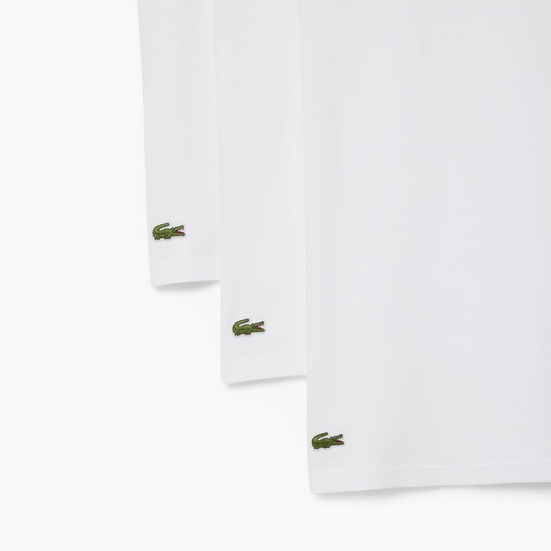 Tricou pentru bărbați Lacoste TH9007 3-bucăți white 5