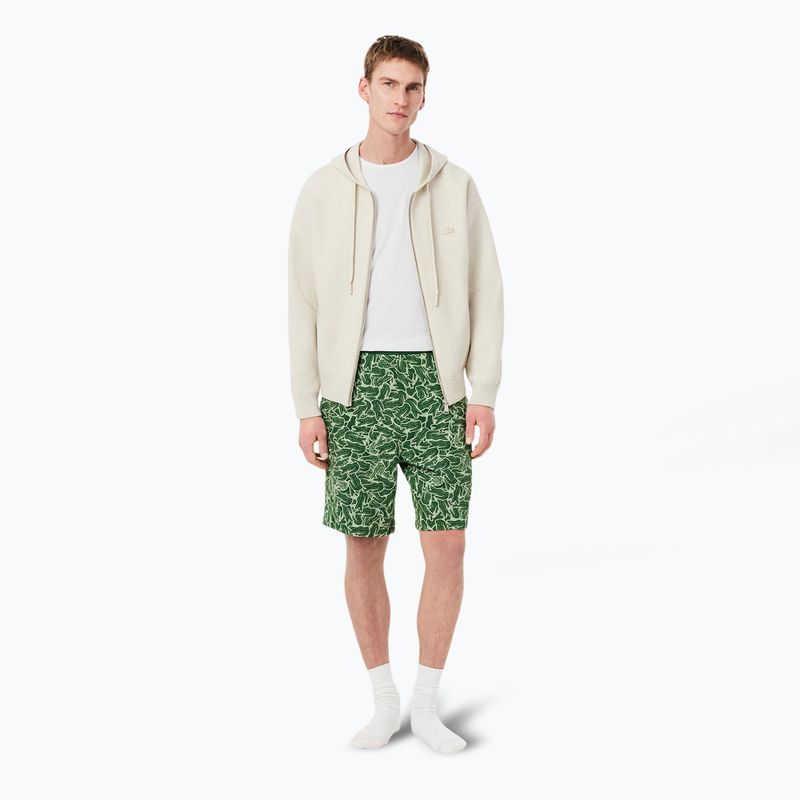 Tricou pentru bărbați Lacoste TH9007 3-bucăți white 6