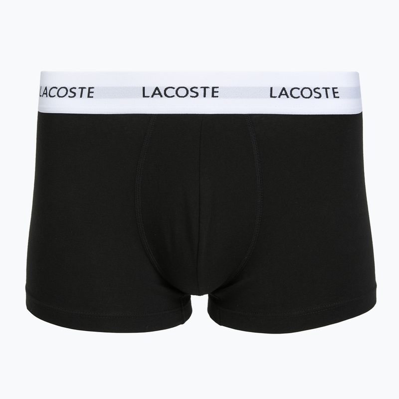 Boxeri pentru bărbați Lacoste 5H5150 3 perechi black 2