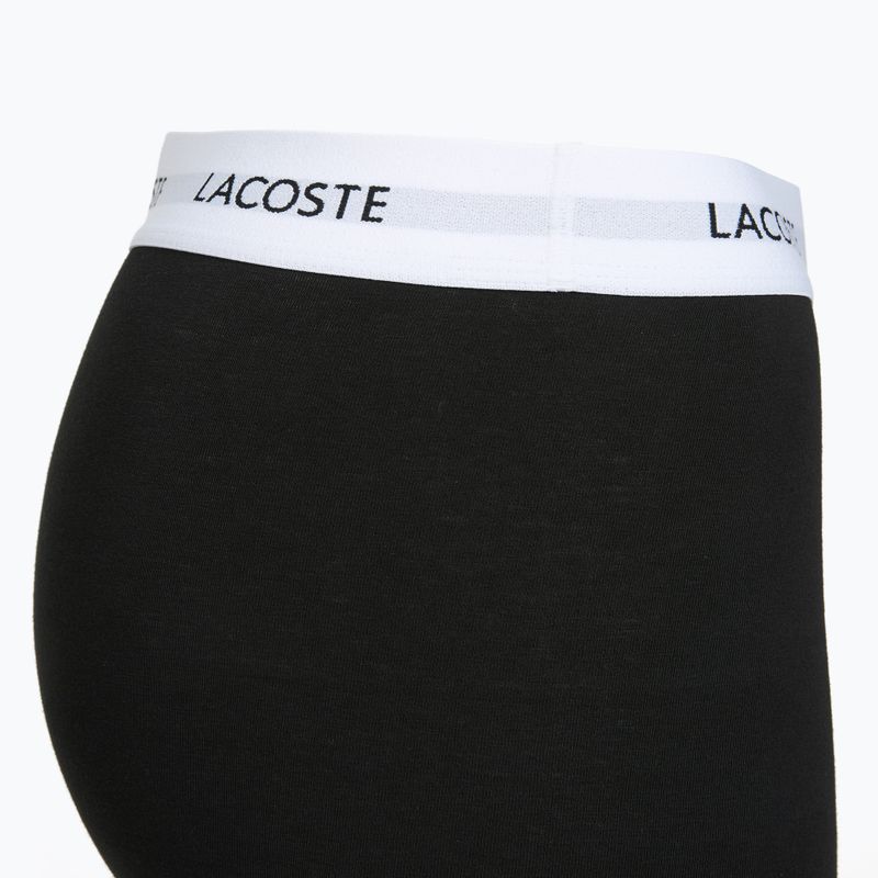Boxeri pentru bărbați Lacoste 5H5150 3 perechi black 4