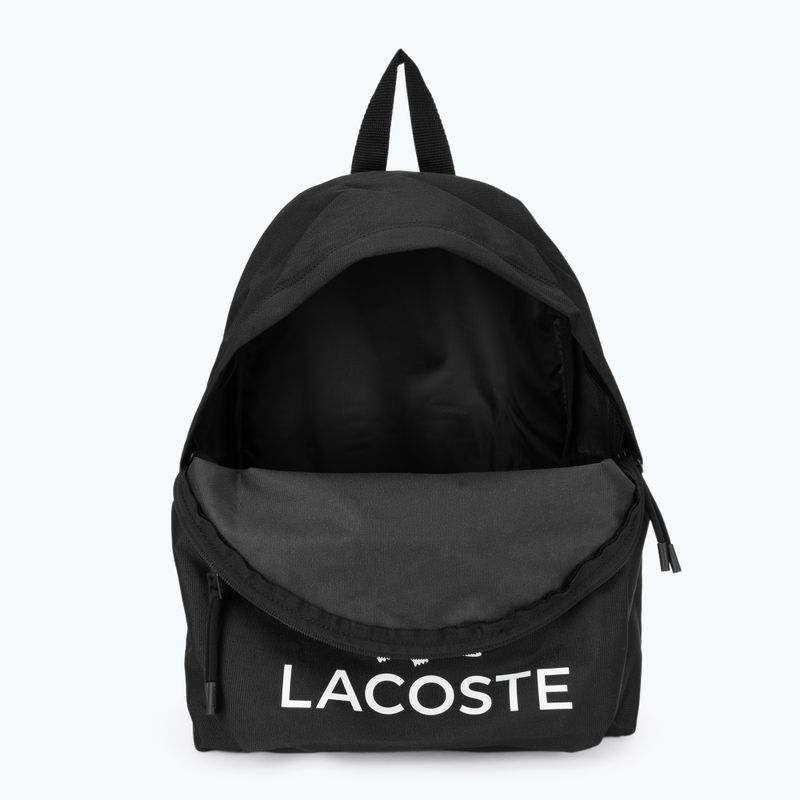 Rucsac de oraș Lacoste NU5182ZT 20 l black 5