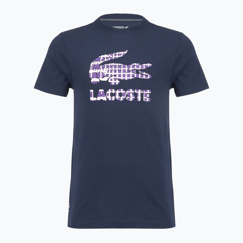 Tricou pentru bărbați Lacoste TH4769 navy blue