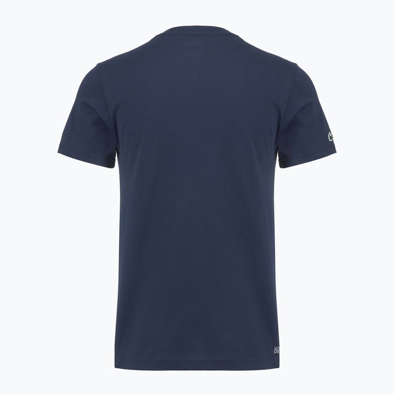 Tricou pentru bărbați Lacoste TH4769 navy blue 2