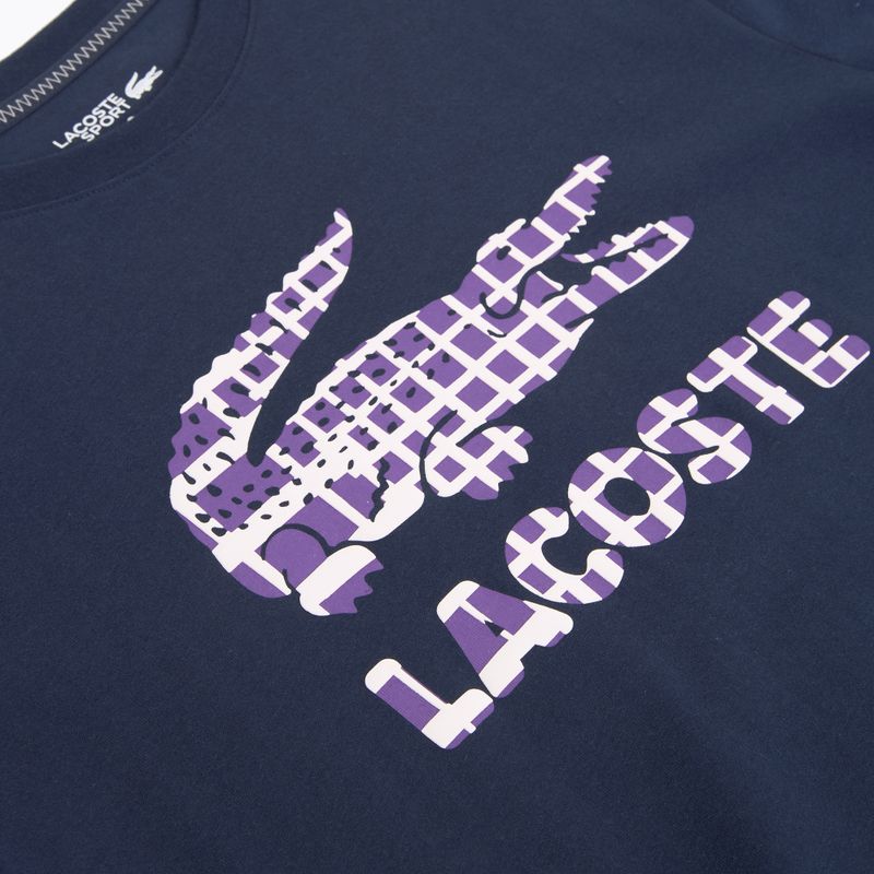 Tricou pentru bărbați Lacoste TH4769 navy blue 3