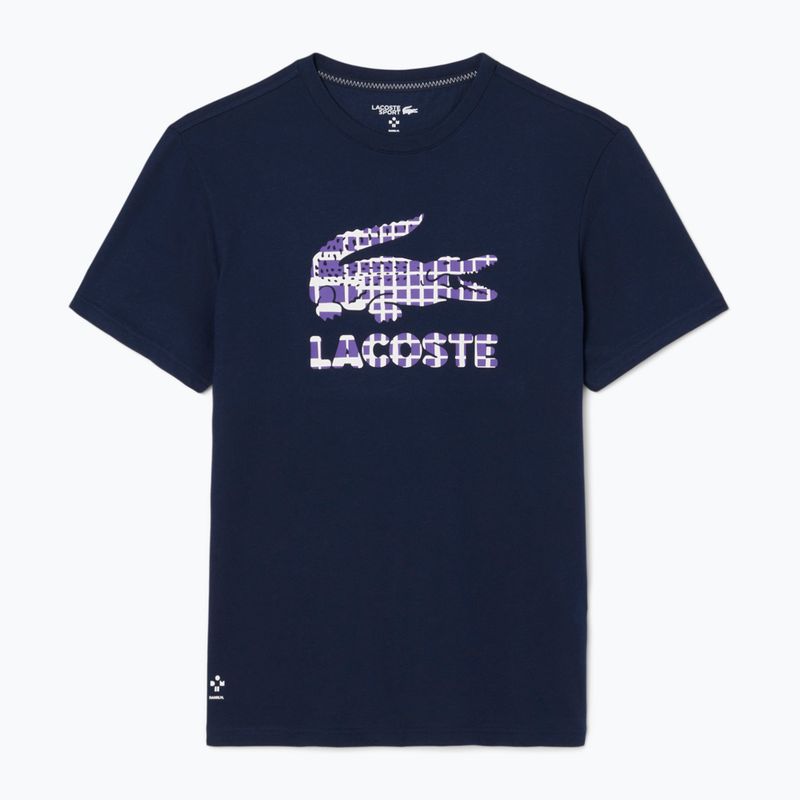 Tricou pentru bărbați Lacoste TH4769 navy blue