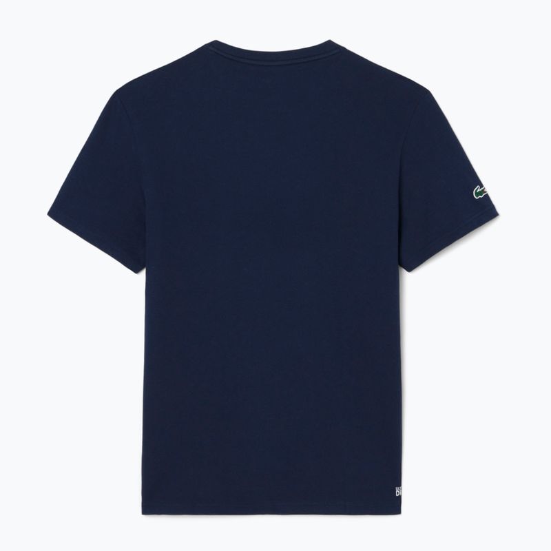Tricou pentru bărbați Lacoste TH4769 navy blue 2