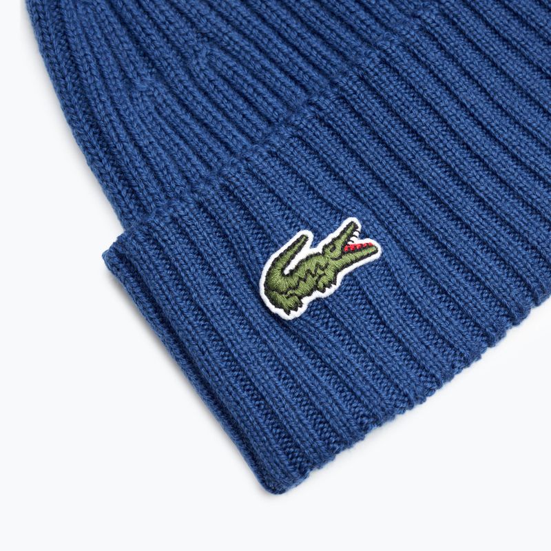 Căciulă de iarnă Lacoste RB0001 france blue 3
