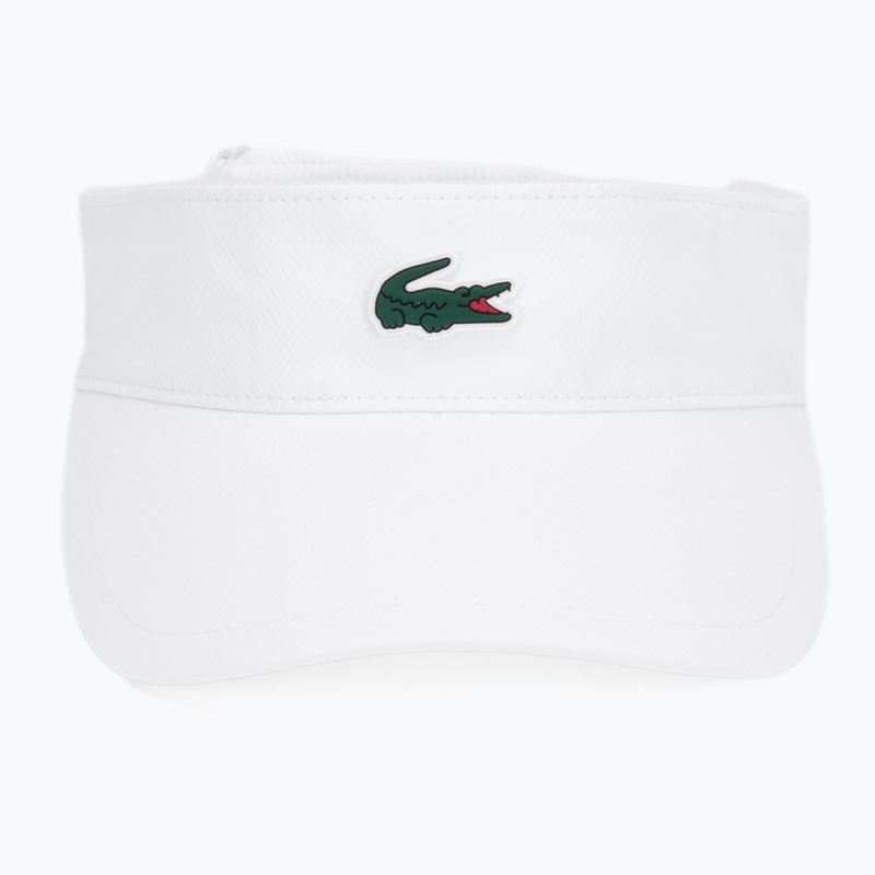 Vizieră de tenis pentru bărbați Lacoste RK8727 white 2