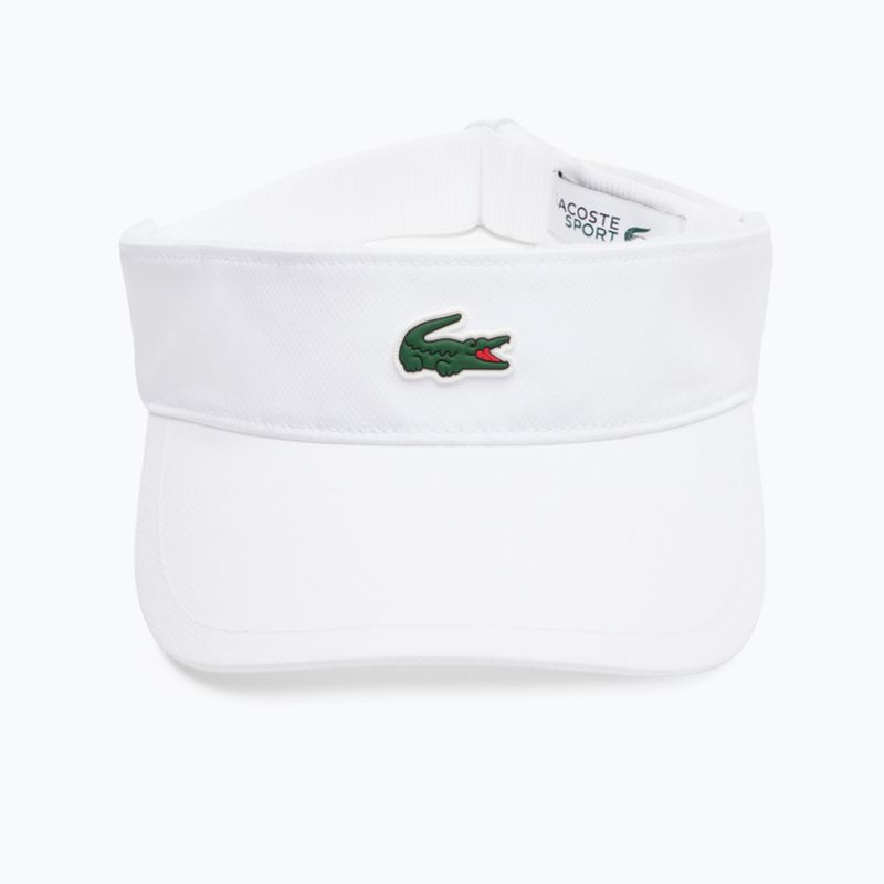 Vizieră de tenis pentru bărbați Lacoste RK8727 white 2