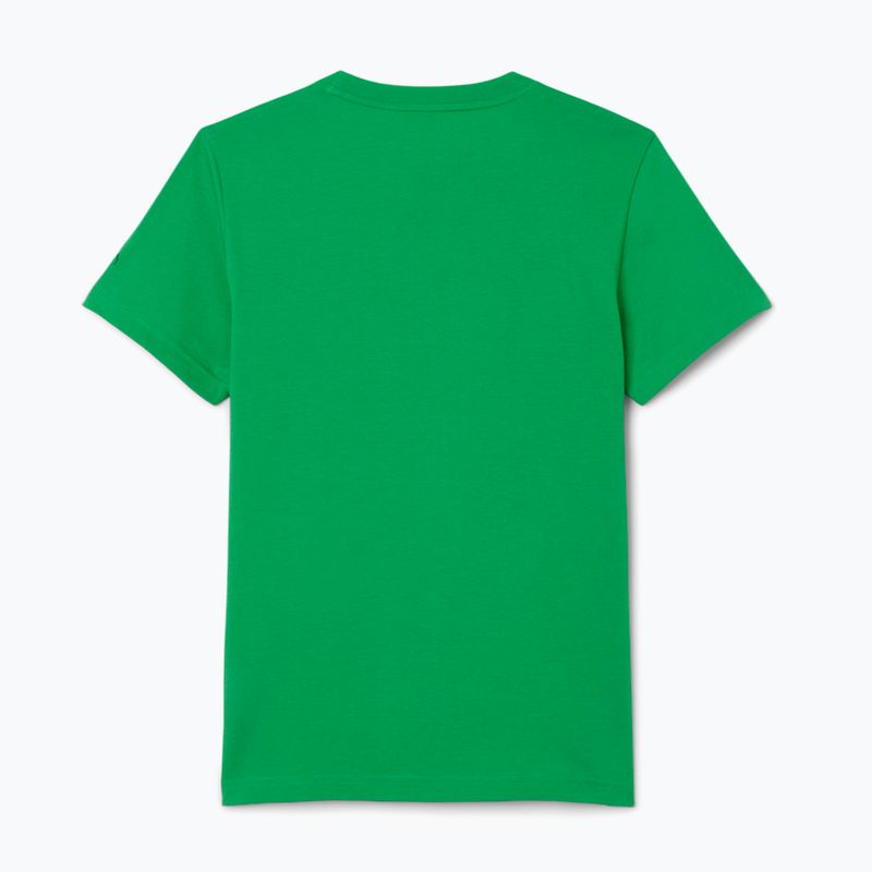 Tricou pentru bărbați + șapcă Lacoste TH1044 calathea/navy blue 2