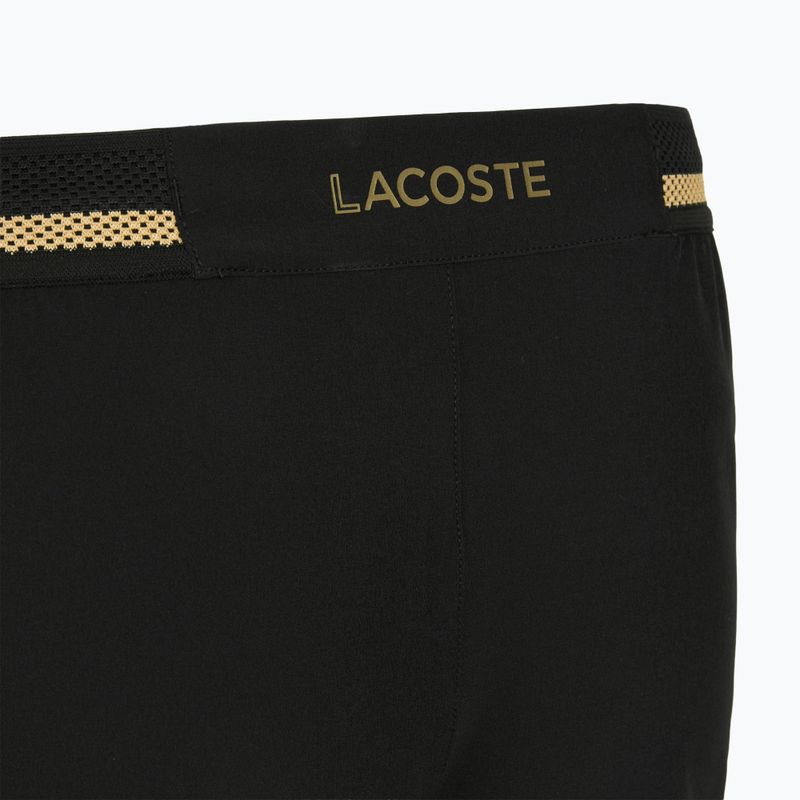 Pantaloni scurți de tenis pentru bărbați  Lacoste GH7413 black/gold 4