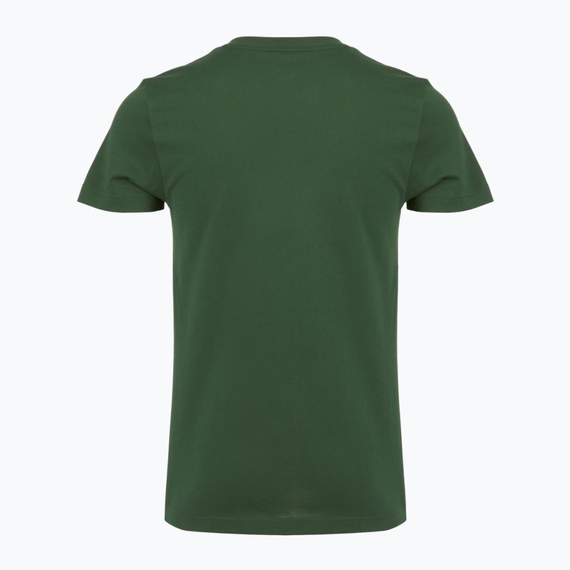 Tricou de tenis pentru bărbați Lacoste TH1044 green/navy blue 3