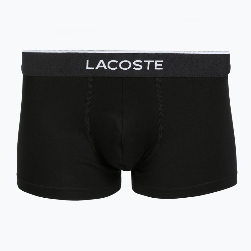 Boxeri pentru bărbați Lacoste 5H1299 3 perechi black 3