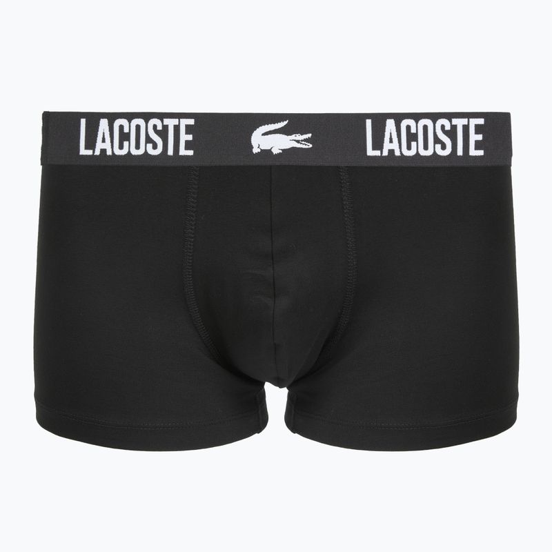 Boxeri pentru bărbați Lacoste 5H2393 3 perechi black 2