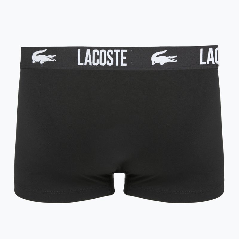 Boxeri pentru bărbați Lacoste 5H2393 3 perechi black 3