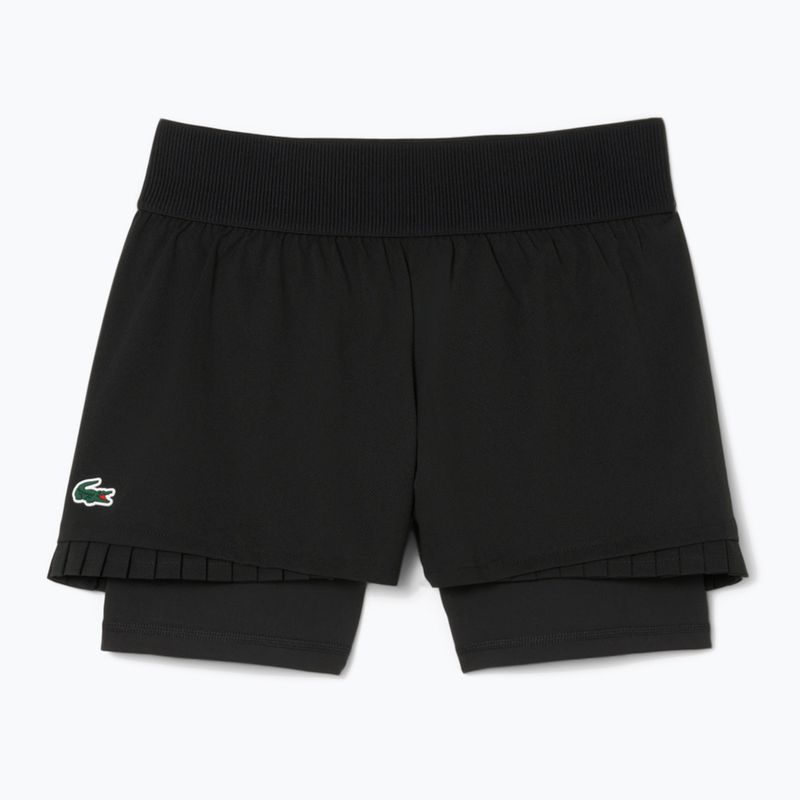 Pantaloni scurți de tenis pentru femei Lacoste GF8598 black/black
