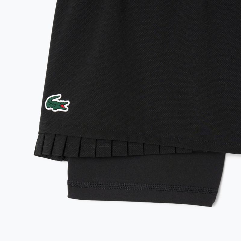 Pantaloni scurți de tenis pentru femei Lacoste GF8598 black/black 2