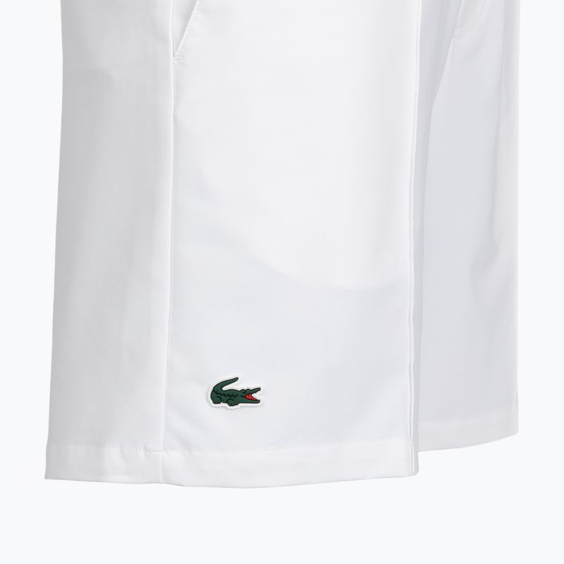 Pantaloni scurți de tenis pentru bărbați Lacoste GH0203 white 3