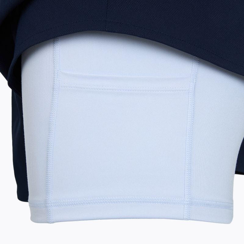 Pantaloni scurți de tenis pentru femei Lacoste GF9972 navy blue/phoenix blue 4