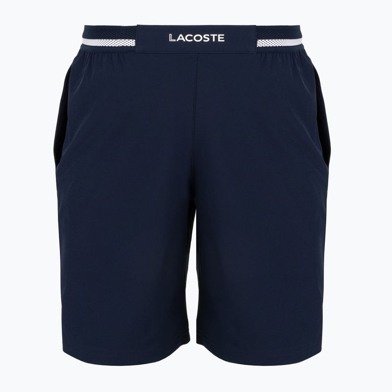 Pantaloni scurți de tenis pentru bărbați Lacoste X Novak Djokovic GH7413 navy blue/white 2