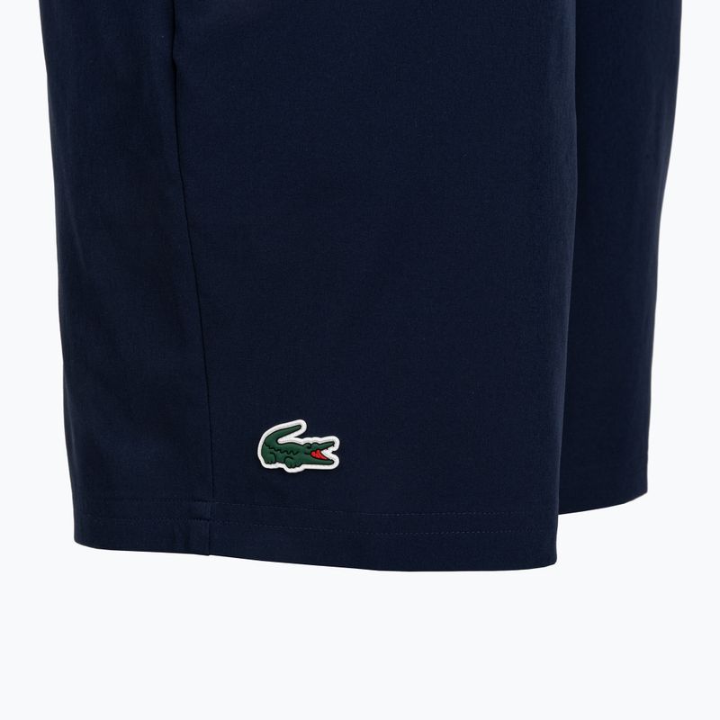 Pantaloni scurți de tenis pentru bărbați Lacoste X Novak Djokovic GH7413 navy blue/white 3