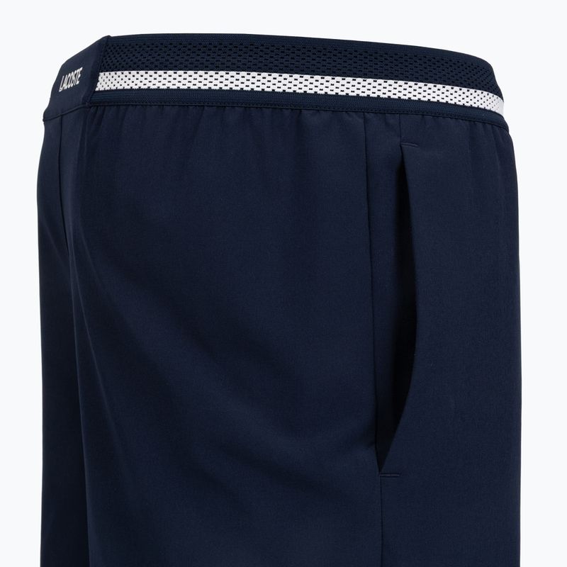 Pantaloni scurți de tenis pentru bărbați Lacoste X Novak Djokovic GH7413 navy blue/white 5