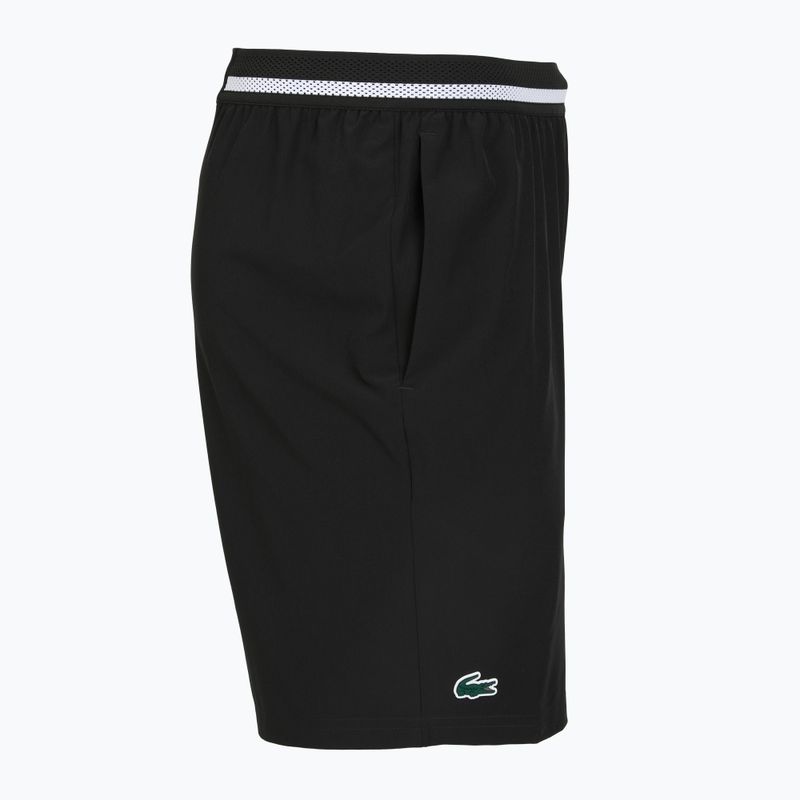 Pantaloni scurți de tenis pentru bărbați Lacoste X Novak Djokovic GH7413 buffalo/white 3