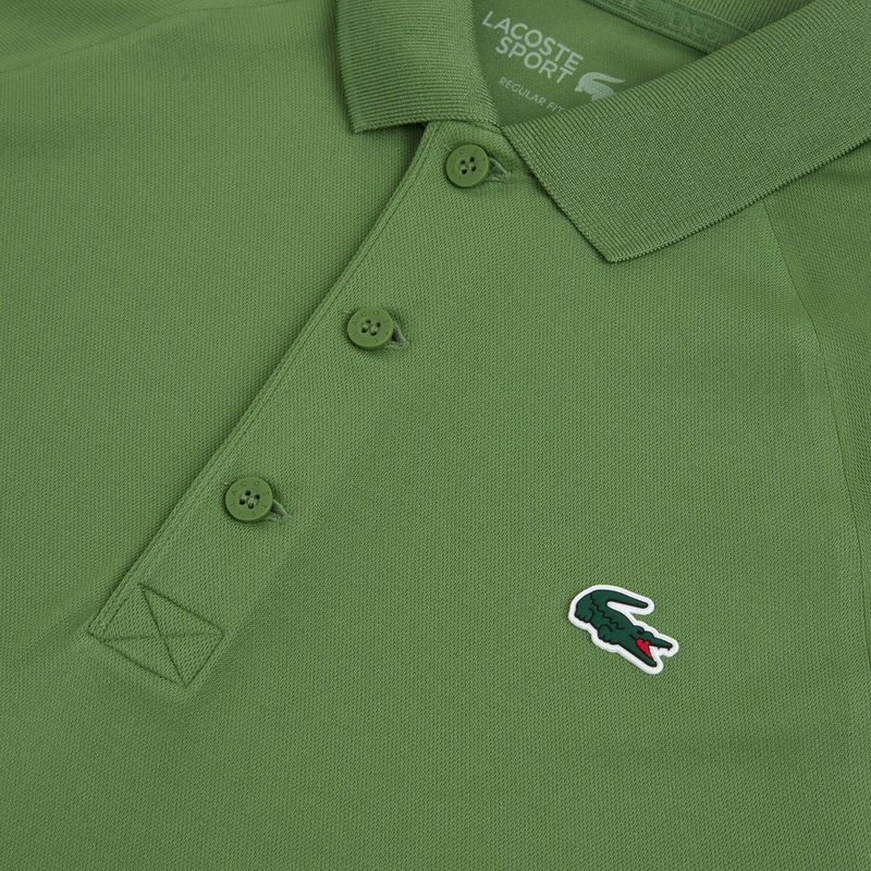 Tricou polo de tenis pentru bărbați Lacoste Polo DH3201 lambʼs lettuce 3