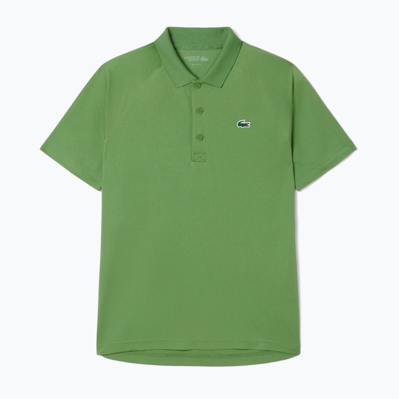 Tricou polo de tenis pentru bărbați Lacoste Polo DH3201 lambʼs lettuce