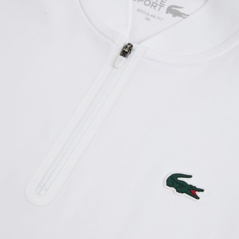 Tricou polo de tenis pentru femei Lacoste Polo PF0202 white 3