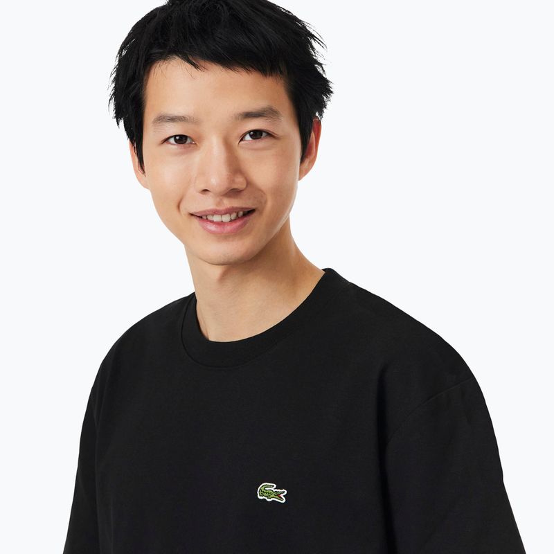 Tricou pentru bărbați Lacoste TH0876 black 4