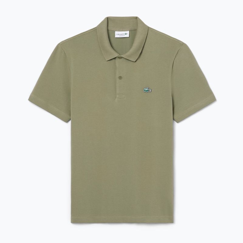Tricou polo pentru bărbați Lacoste Polo DH5138 khaki 3