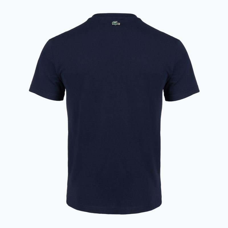Tricou pentru bărbați Lacoste TH2630 navy blue 2