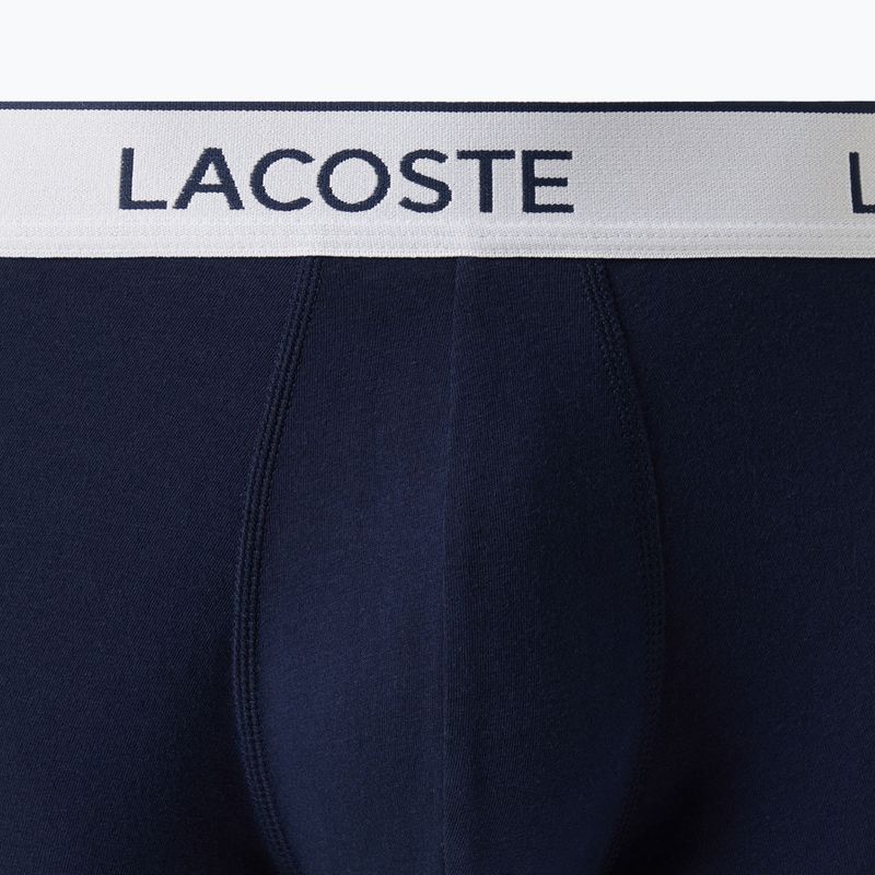 Boxeri pentru bărbați Lacoste 5H9002 3 pack navy blue 2
