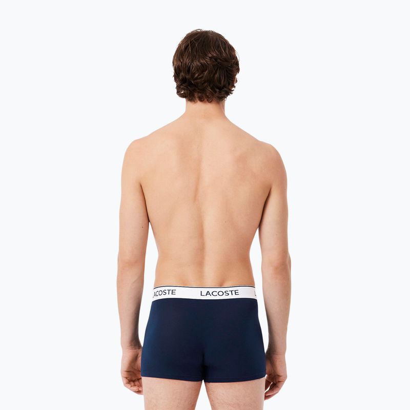 Boxeri pentru bărbați Lacoste 5H9002 3 pack navy blue 4