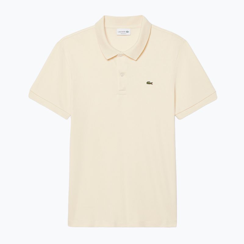 Tricou polo pentru bărbați Lacoste DH2050 naturel clair 5